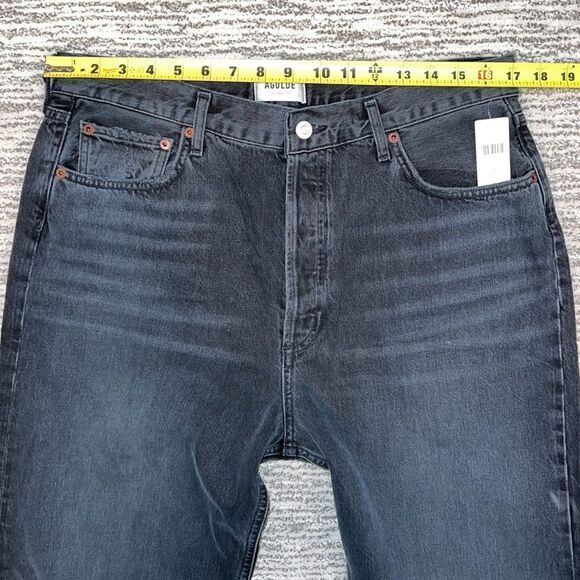 NWT AGOLDE 90'S PINCH WAIST HIGH RISE STRAIGHT - Howl Size 32 - Picture 9 of 15